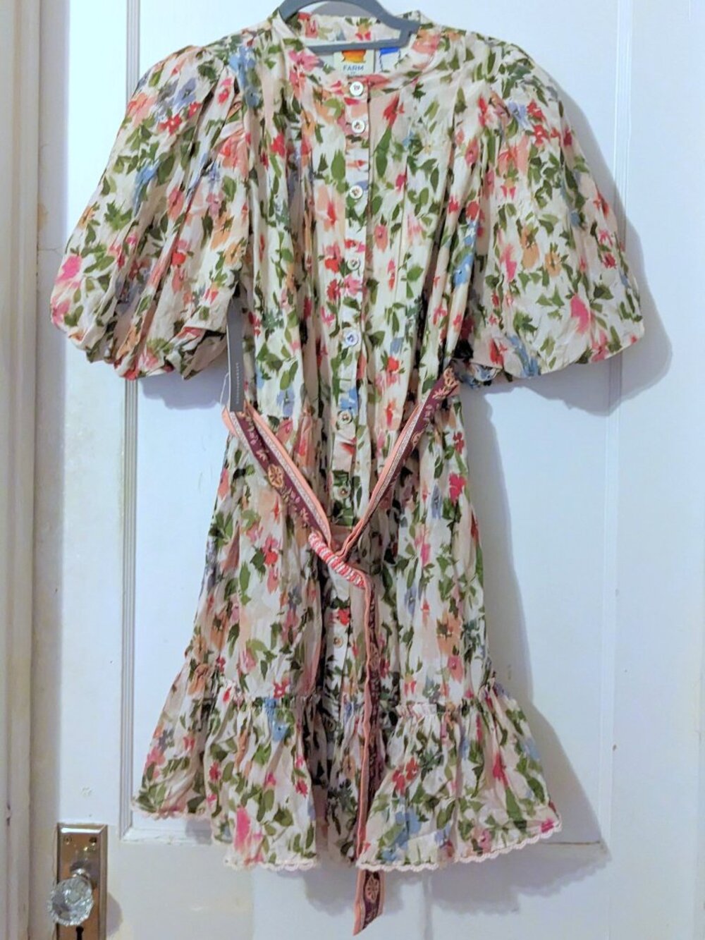 NWT @loverlygrey x Farm Rio Short-Sleeve Dress Size M - Picture 6 of 16